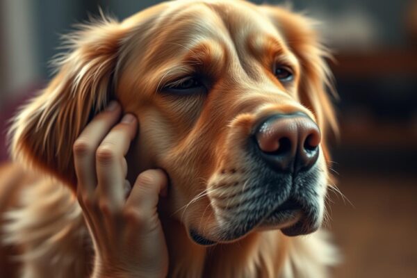 cachorro com dor de ouvido