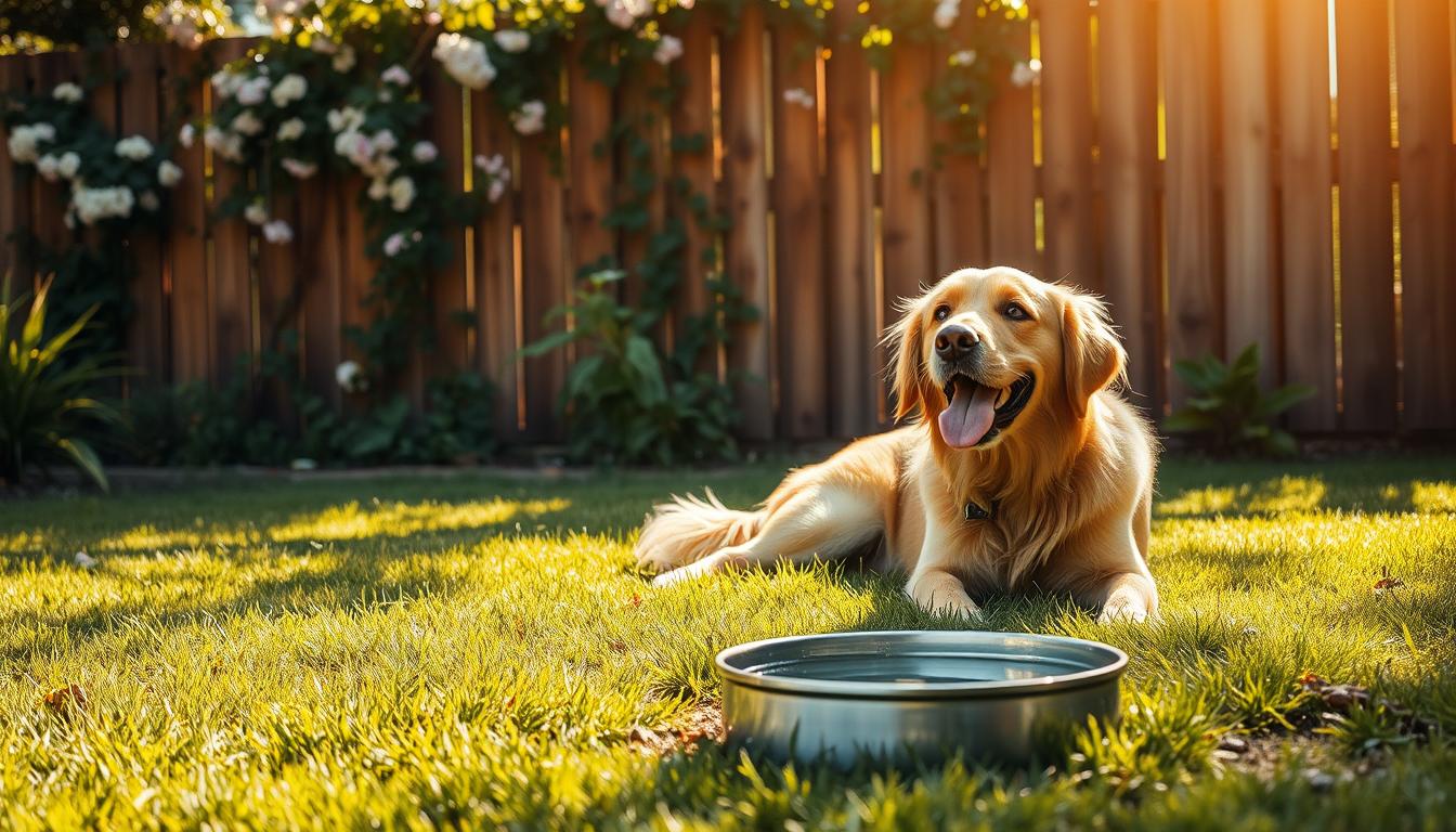 como cuidar do cachorro no calor