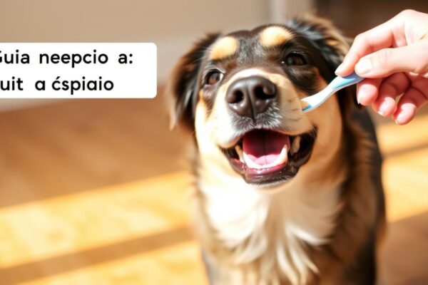 como escovar os dentes do cachorro