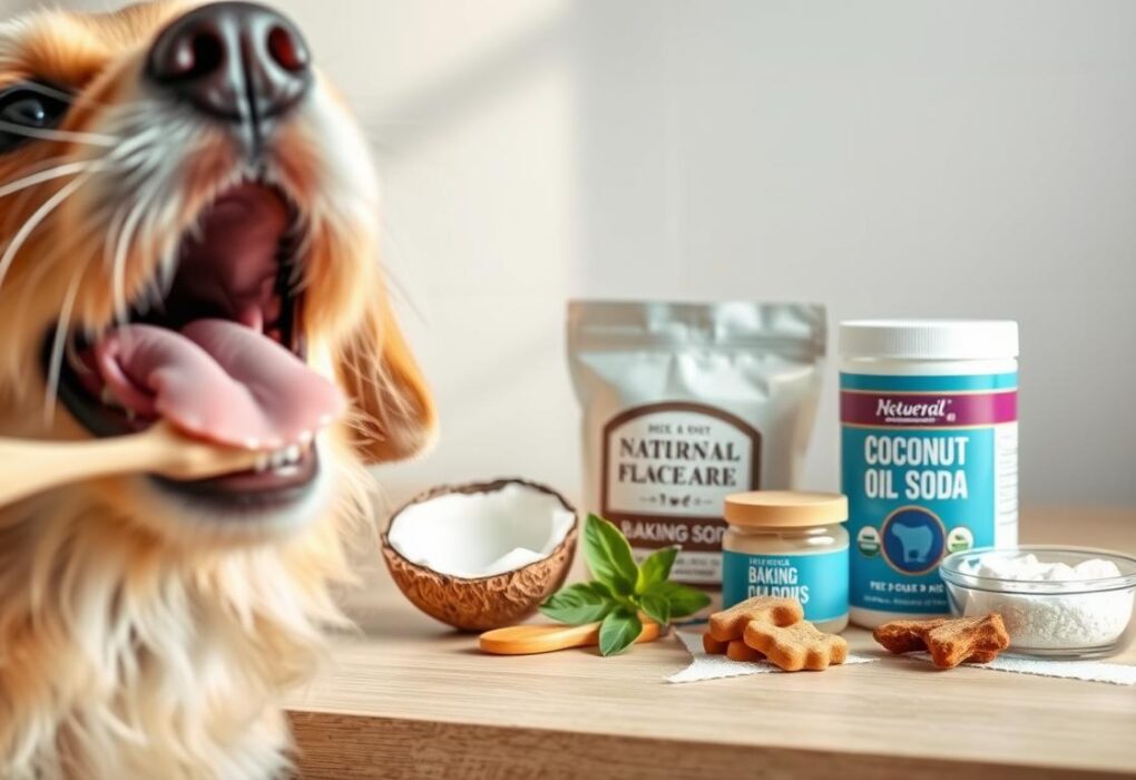 como limpar dente de cachorro com produto natural
