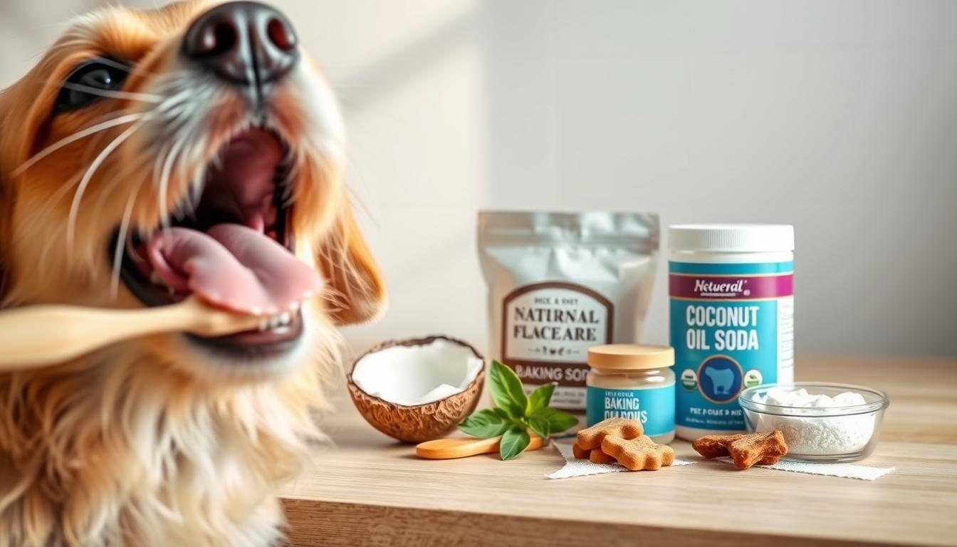 como limpar dente de cachorro com produto natural