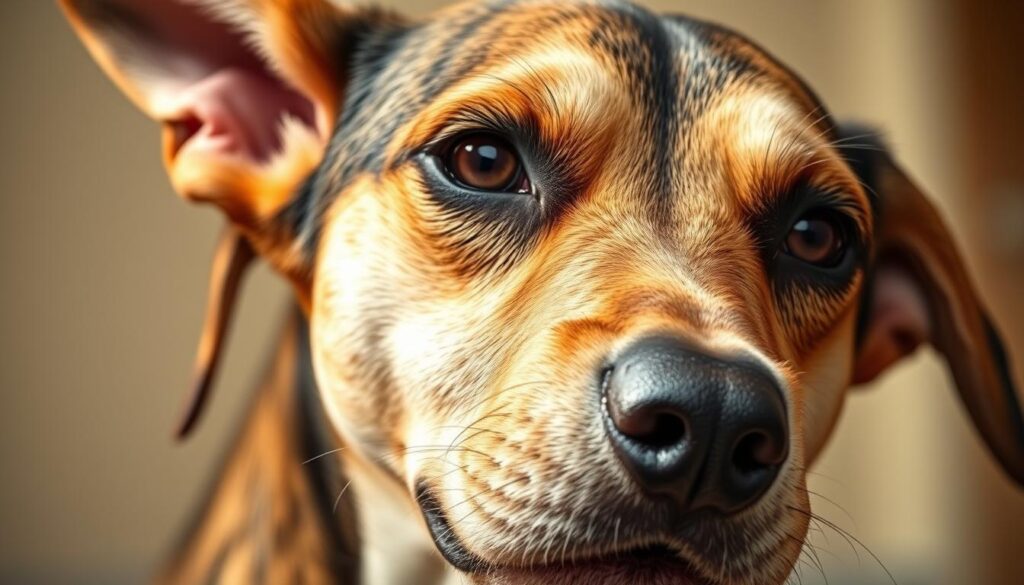 sinais de dor de ouvido em cães