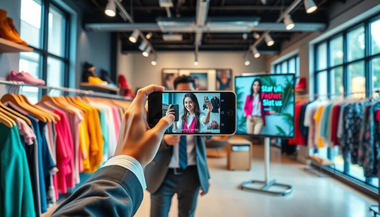 AI TikTok videos boutique