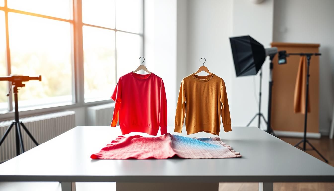 AI color correction clothes