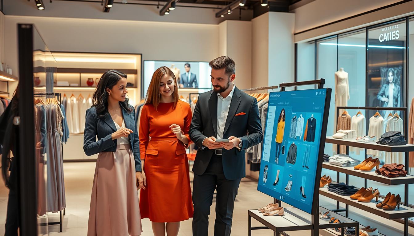 AI cross sell fashion retail