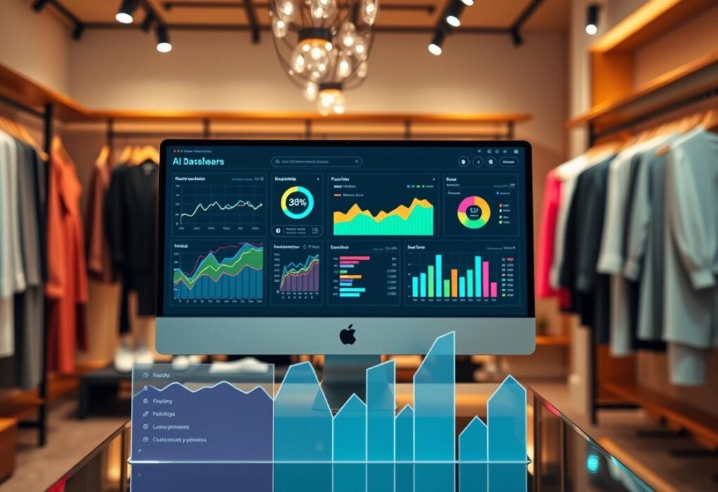 AI dashboard for boutique
