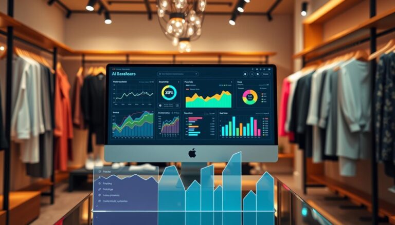 AI dashboard for boutique