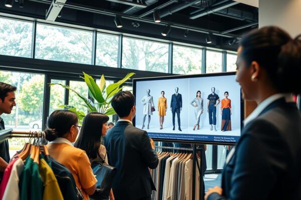 AI local marketing clothing store