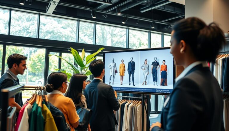 AI local marketing clothing store